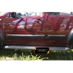 Nissan Pathfinder 2004-2010 (R51) Молдинги на двери узкие