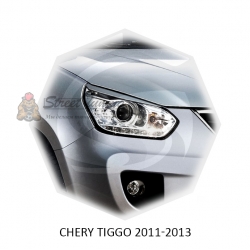 Реснички на фары для  CHERY TIGGO 2011-2013г