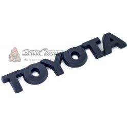 Металлический шильдик с логотипом "Toyota"