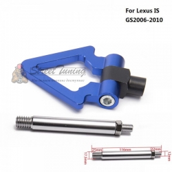 Буксировочный крюк "Стрелка" для Lexus IS GS 06-10, синий