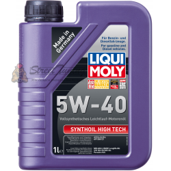 Синтетическое моторное масло Liqui Moly 5W-40 Synthoil High Tech - 1 л