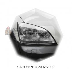 Реснички на фары для  KIA SORENTO 2002-2009г