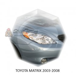 Реснички на фары для  TOYOTA MATRIX 2003-2008г