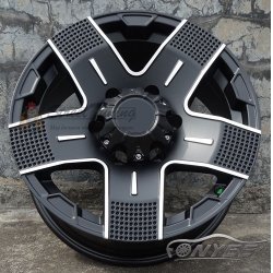 Новые диски HB wheels R16 6X139,7 ET10 J8 черный мат