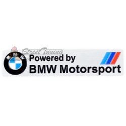 Металлический шильдик с логотипом "BMW Motorsport Power by"