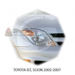 Реснички на фары для  TOYOTA IST 2002-2007г