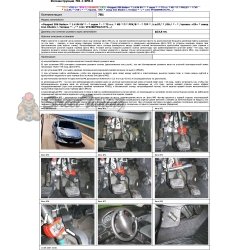 Блокираторы рулевого вала Гарант для PEUGEOT 206 SEDAN 2006-2012 ГУР