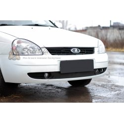 Lada Priora (седан) 2007—2011 Зимняя заглушка решетки переднего бампера