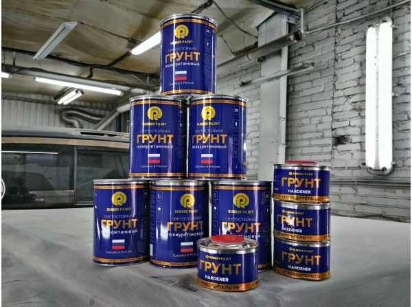 картинка Серый универсальный полиуретановый грунт магазин  StreetTuning 