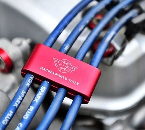 картинка Разделитель высоковольтных проводов на 4 шт  Epman, серый магазин  StreetTuning 