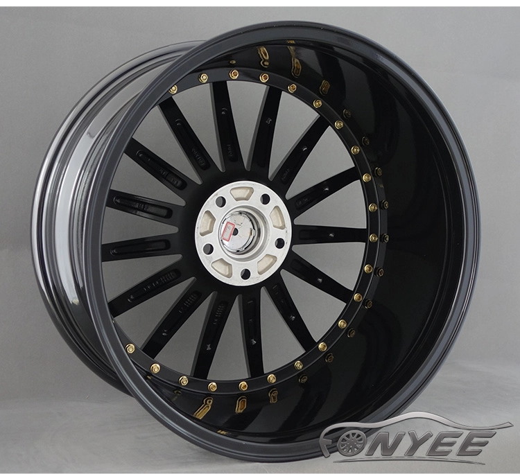 картинка Новые диски JNC 042 R20 5X114,3 ET38 J10 хром и черные глянцевые + золотистые болтики от магазина  StreetTuning