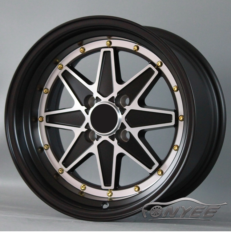 картинка Новые диски SSR Jilba Racing R15 4X100 ET20 J8,25 черный + серебро от магазина  StreetTuning
