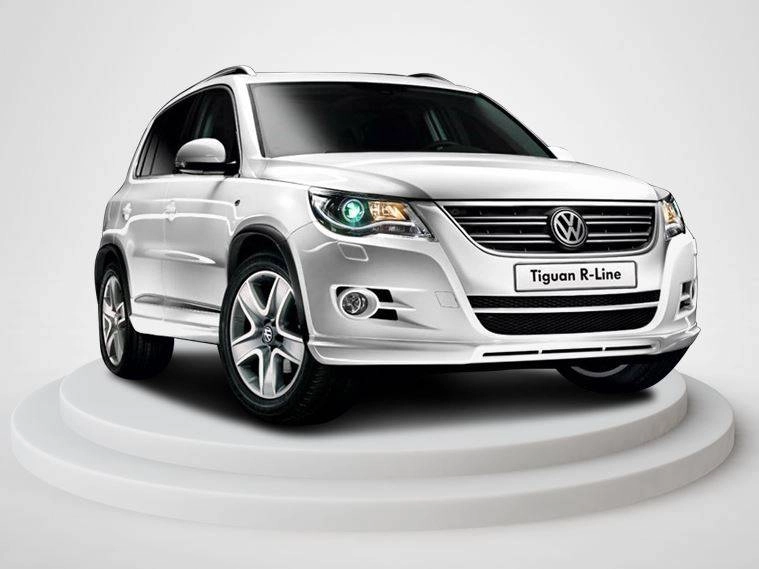 картинка Передние фары для Volkswagen Tiguan 2009-2011г от магазина  StreetTuning