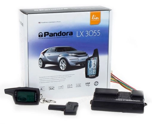 картинка Автосигнализация PANDORA LX 3055 с бесключевым автозапуском магазин  StreetTuning 