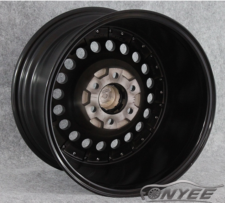 картинка Новые диски Raguna D-Force AKRO R16 6X114,3 ET-5 J9 черный от магазина  StreetTuning