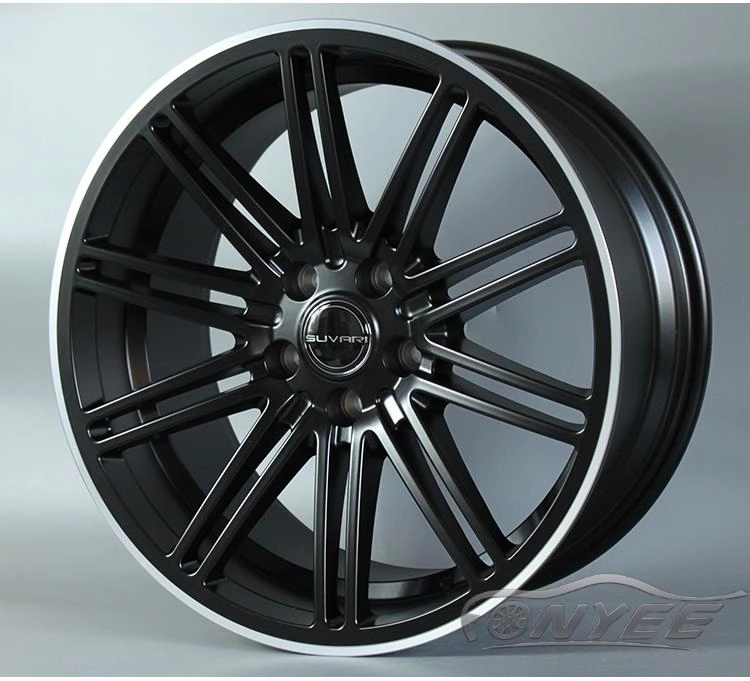 картинка Новые диски Suvari 57 R18 5x112 ET43 J8,5 черные мат + серебро от магазина  StreetTuning