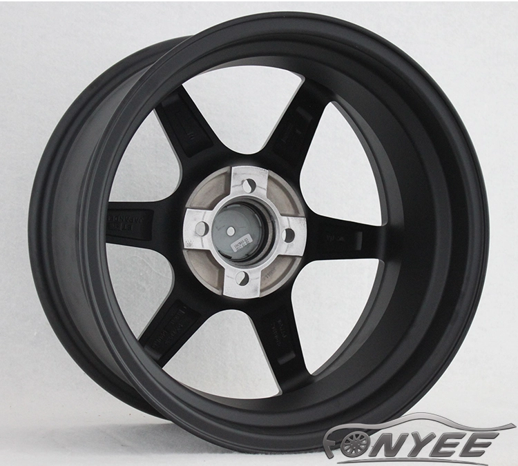 картинка Новые диски SHOGUN EMOTION R V06-R R16 4X100 ET30 J7,5 черный мат + серебро от магазина  StreetTuning