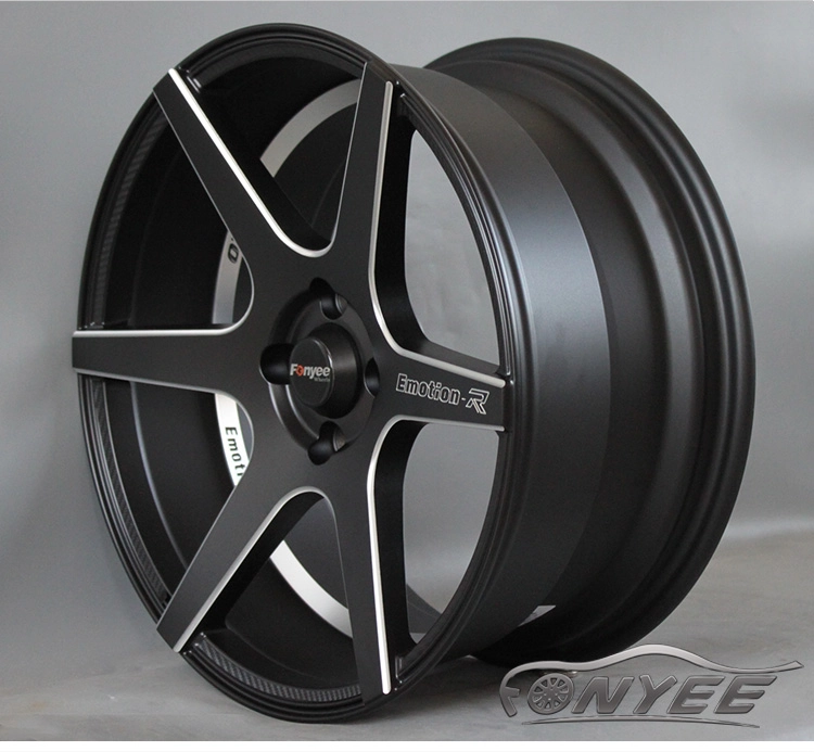 картинка Новые диски SHOGUN EMOTION R V06-R R16 4X100 ET28 J7,5 черный мат + серебро от магазина  StreetTuning