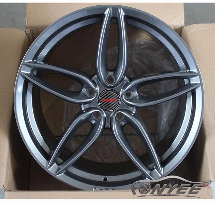 картинка Новые диски Rebs R19 5х114,3 J9,5 ET45 темно серые от магазина  StreetTuning