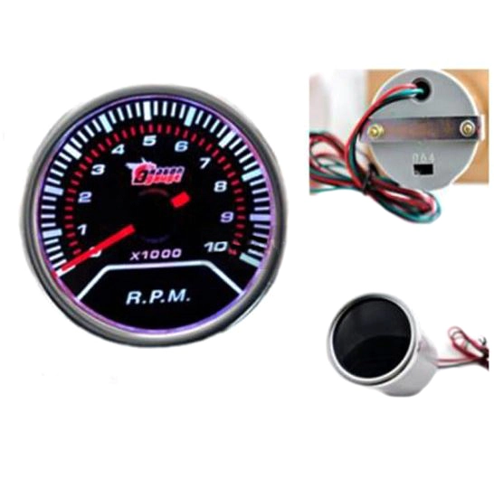 картинка Датчик тахометр Dragon Gauge магазин  StreetTuning 