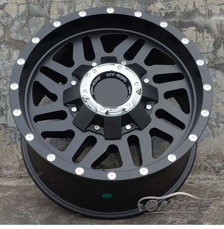 картинка Новые диски XF-201 OFF-ROAD R17 6х139,7 J9 ET-12 черный мат от магазина  StreetTuning