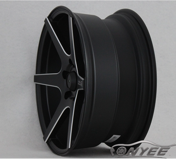 картинка Новые диски SHOGUN EMOTION R V06-R R17 5X114,3 ET30 J8 черный мат + серебро от магазина  StreetTuning