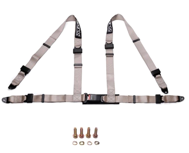 картинка 4-х точечный ремень безопасности Sparco Style стандартный замок, серый от магазина  StreetTuning