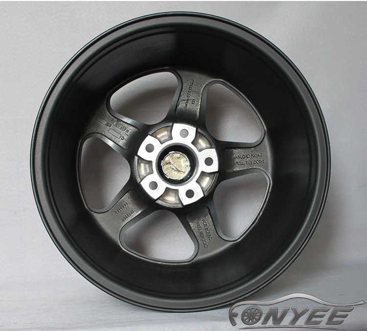 картинка Новые диски ZR R17 5x114,3 ET20 J10 черные + полированная полка от магазина  StreetTuning