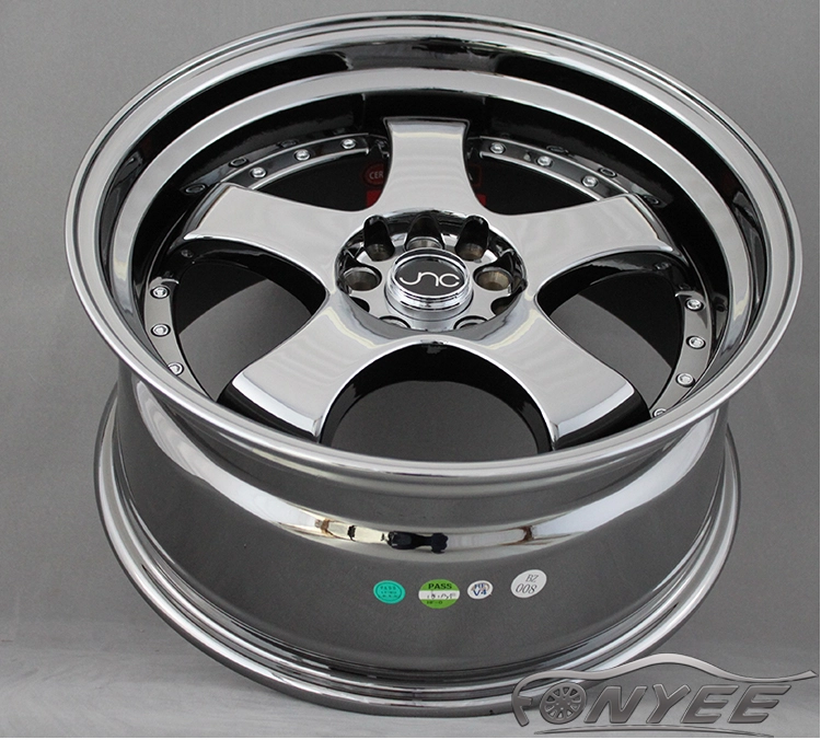 картинка Новые диски JNC 017 R18 5X114,3-100 ET25 J9,5 хром от магазина  StreetTuning