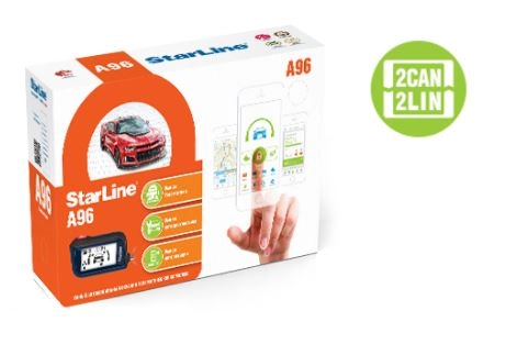 картинка Автосигнализация StarLine A96 2CAN+2LIN магазин  StreetTuning 