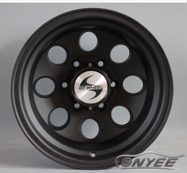 картинка Новые диски GT wheels style 2 R16 6x139,7 ET-38 J10 черный мат от магазина  StreetTuning