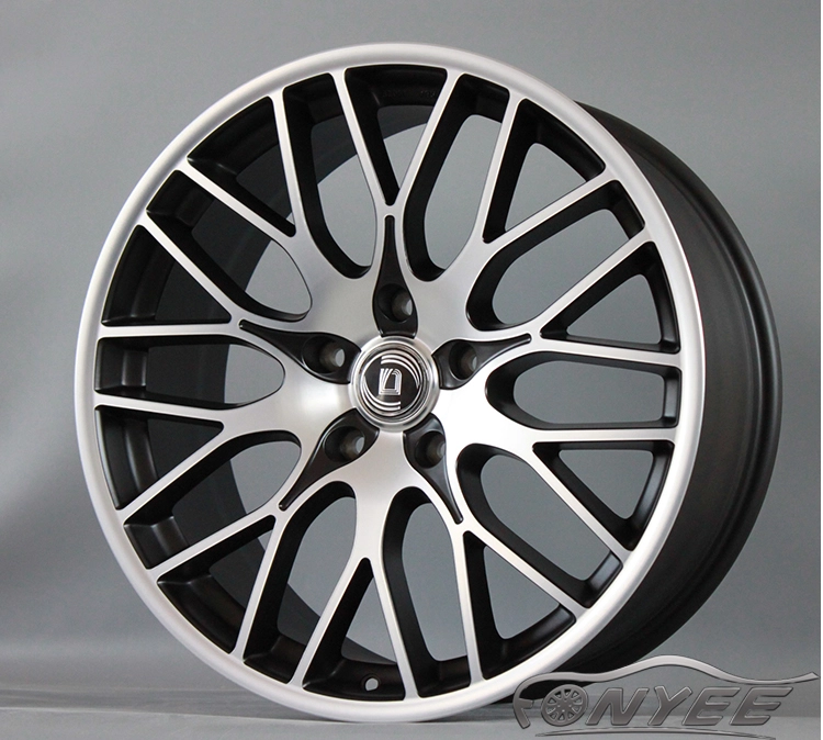 картинка Новые диски DIEWE WHEELS Fina Felgen R18 5X108 ET45 J8 черный мат + серебро от магазина  StreetTuning