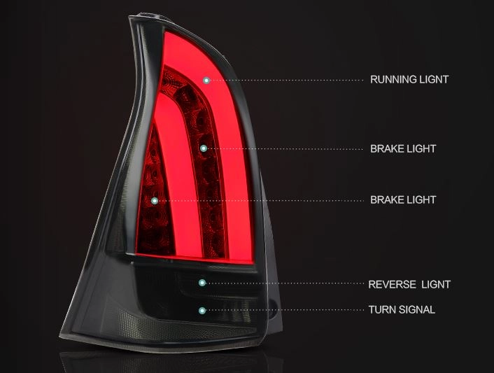 картинка Задние светодиодные фонари для TOYOTA AVANZA 2012-2015 г от магазина  StreetTuning