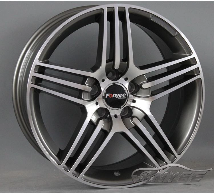 картинка Новые диски Mersedes AMG SLS R19 5x112 ET35 J9,5 серый + серебро от магазина  StreetTuning