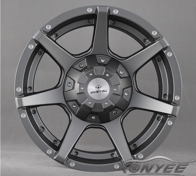 картинка Новые диски Orbital модель 2 R16 6X139,7 ET10 J8,5 серый мат от магазина  StreetTuning