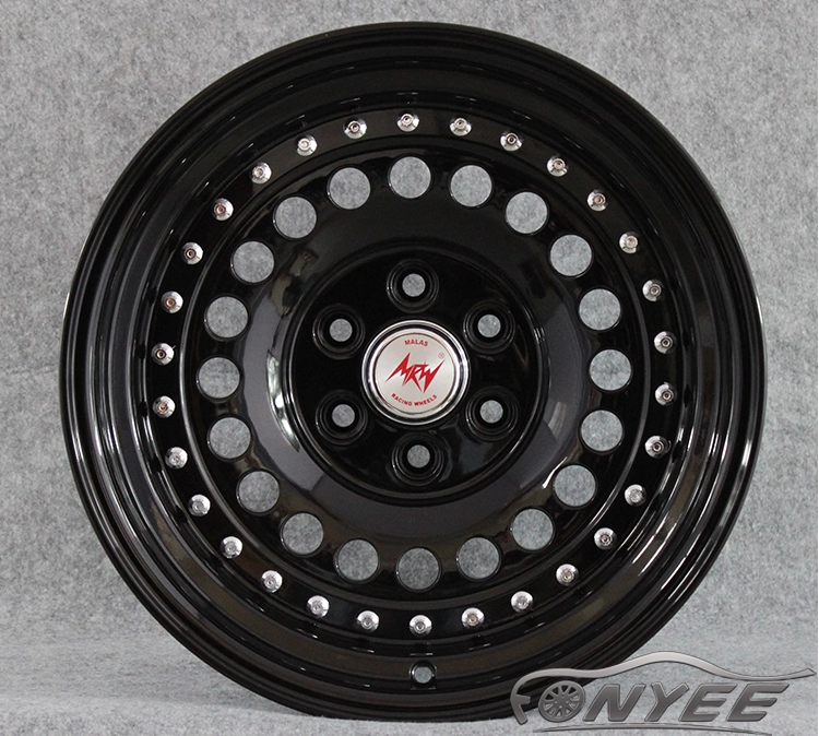 картинка Новые диски Raguna D-Force AKRO R16 6X114,3 ET-5 J9 черный от магазина  StreetTuning