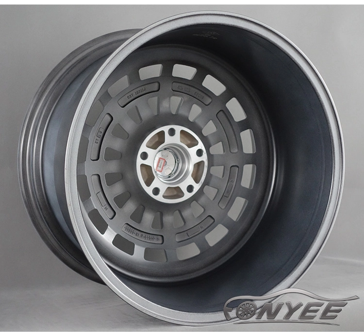 картинка Новые диски ESM 015 R19 5x120 ET25 J11 серебро + золотистые болтики от магазина  StreetTuning