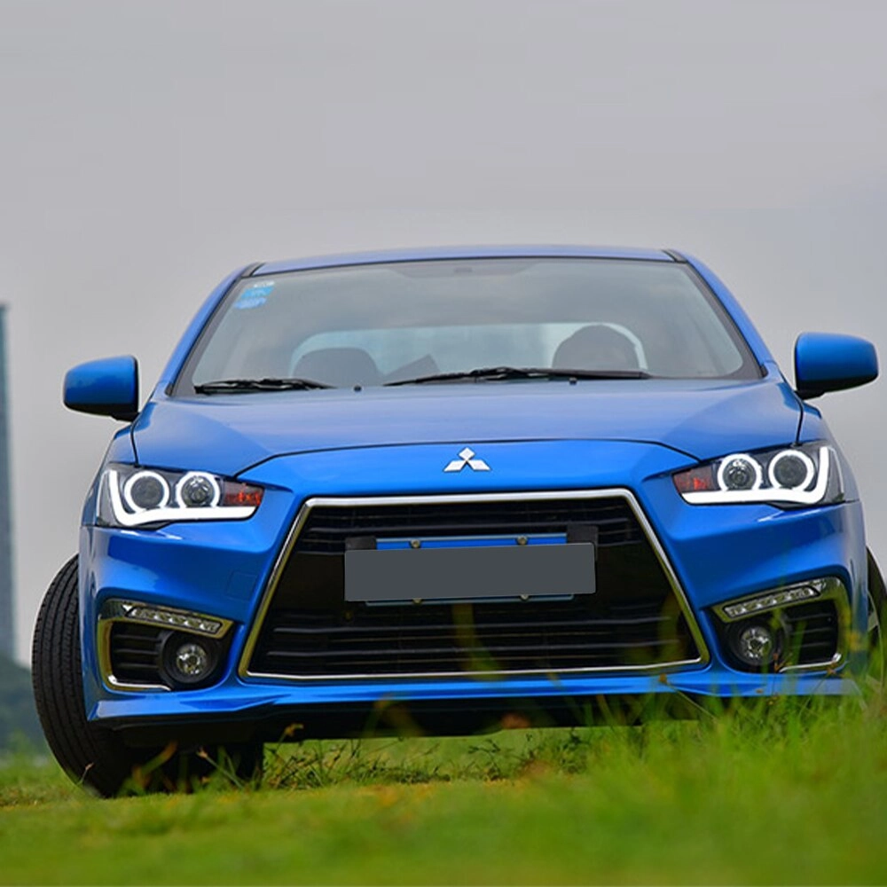 картинка Передние фары для Mitsubishi Lancer 2008-2016 г модель 2 от магазина  StreetTuning
