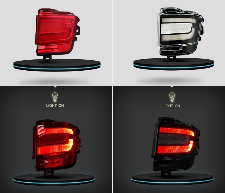 картинка Светодиодные фанари в задний бампер для Toyota Land Cruiser 200 2016-2017 г от магазина  StreetTuning