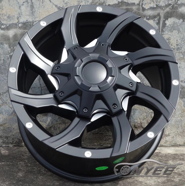 картинка Новые диски Fonyee Off-Road 205 R17 6X114,3 ET0 J8 черный мат от магазина  StreetTuning