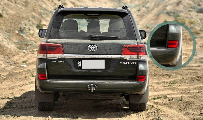 картинка Светодиодные фанари в задний бампер для Toyota Land Cruiser 200 2016-2017 г от магазина  StreetTuning