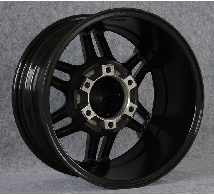 картинка Новые диски Powcan модель 13 R16 6X139,7 ET-13 J8 серебро + черный глянец от магазина  StreetTuning