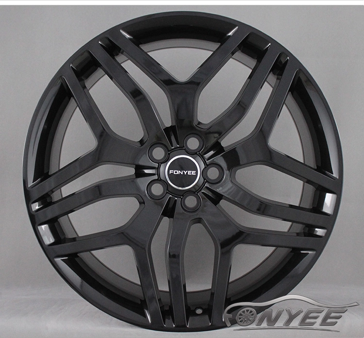картинка Новые диски Range Rover Evoque Wheels R22 5x120 ET48 J9,5 черный глянец от магазина  StreetTuning
