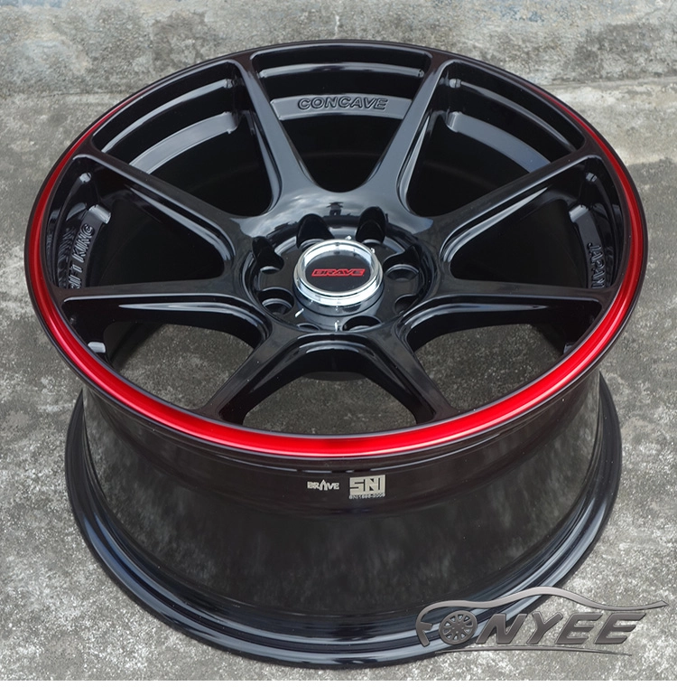 картинка Новые диски BRAVE R16 4x100 ET30 J8 черные от магазина  StreetTuning