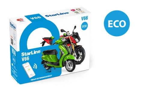 картинка Мото сигнализация StarLine Moto  V66 эко магазин  StreetTuning 