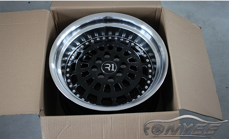 картинка Новые диски ESM 015 R16 4x100-114,3 ET20 J8 черный глянец + серебро от магазина  StreetTuning