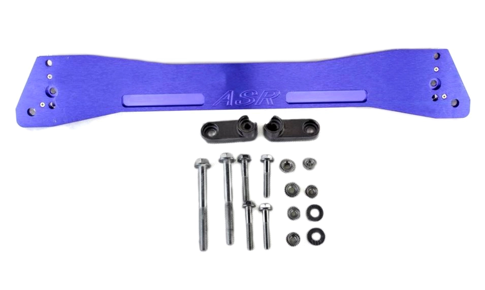 картинка Задний усилитель подрамника ASR style для Honda Civic 1992-1995 г, синий от магазина  StreetTuning