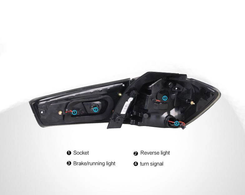 картинка Задние фары для Mitsubishi ASX/OUT Lander Sports 2010-2015 от магазина  StreetTuning
