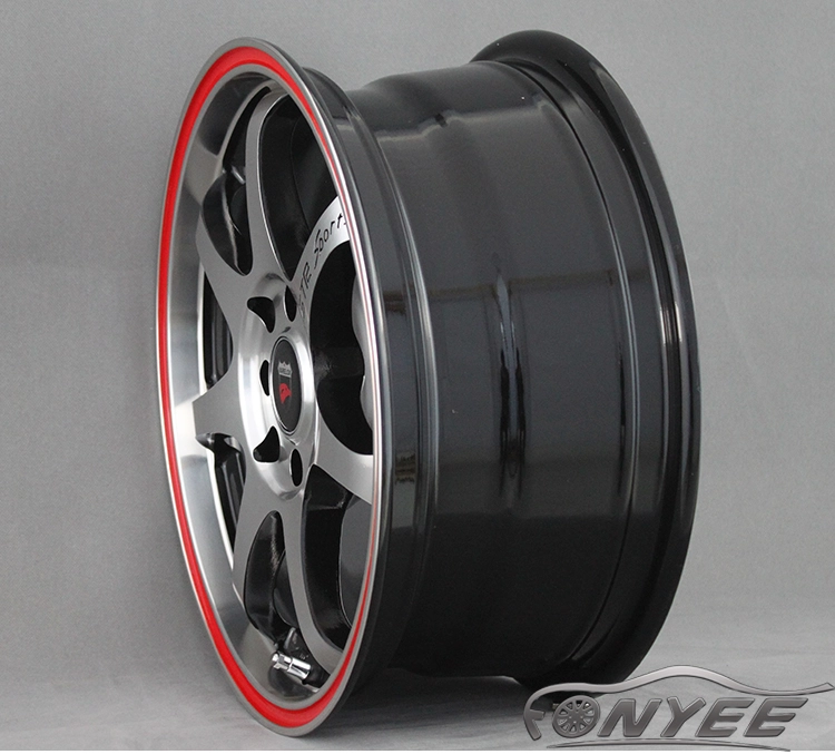 картинка Новые диски Varelox R15 J6,5 ET35 4x100/4x114,3 черный  + серебро от магазина  StreetTuning