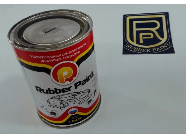 картинка Прозрачная матовая база жидкая резина 1 литр для колеров Rubber paint магазин  StreetTuning 